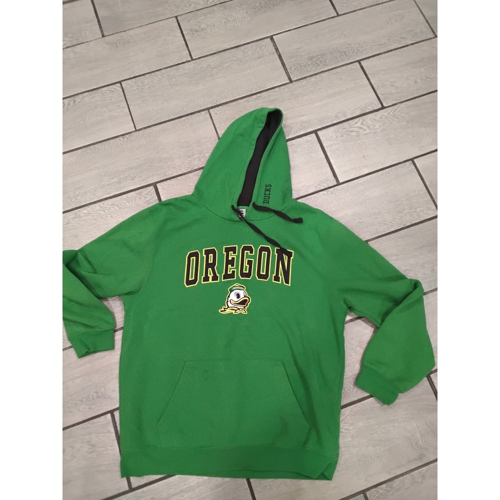 NWOT‎ Oregon Ducks Hoodie Pullover Green Stadium Athletics Mens XL